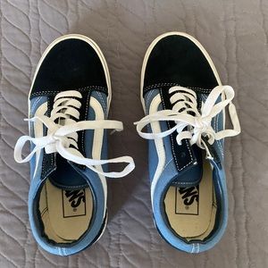 Vans size 4 men, 5.5 women. Worn once.